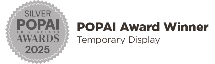 Silver Popai Awards 2025 Temporary Display