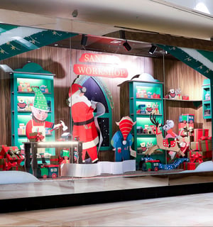 M&S Christmas Window