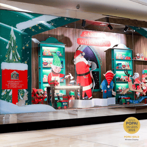 M&S Christmas Window