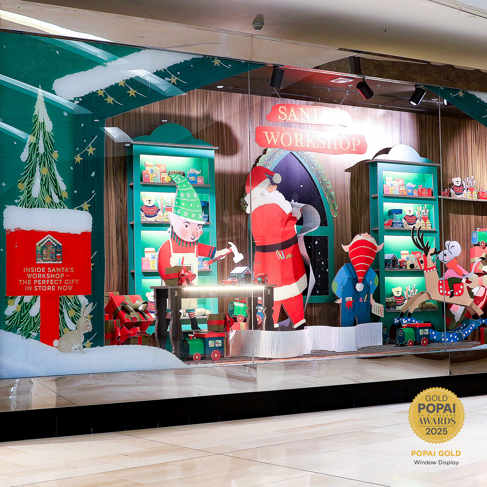 M&S Christmas Window